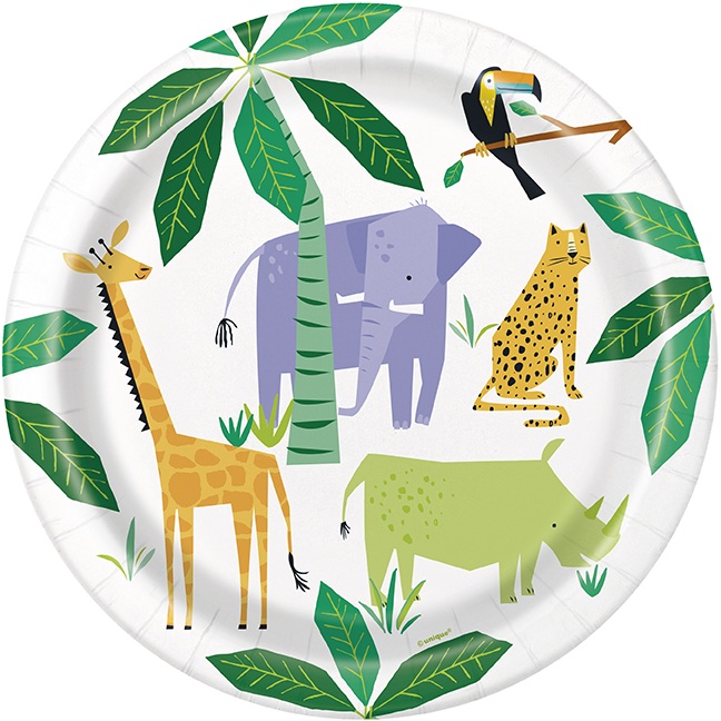 Plato 9 Animal Safari C/8