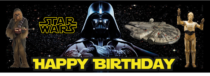 PER23 Banner Star Wars Darth Vader