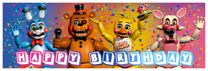 PER46 Banner Five Nights at Freddies