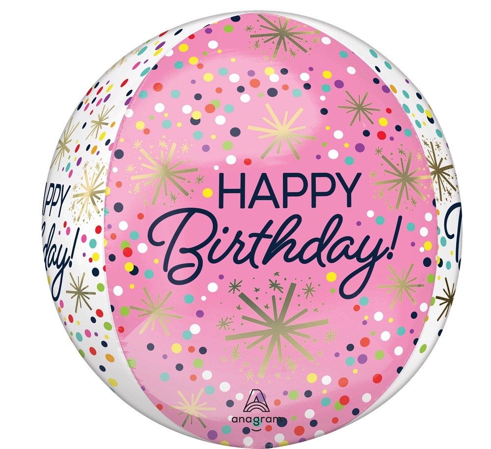 14 Orbz Confetti Sprinkle Birthday