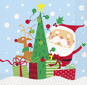 Serv. Ch Colorful Santa C/16