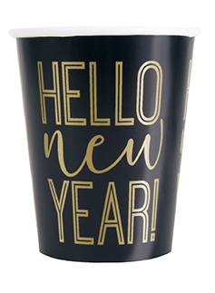 Vaso 9oz Roaring New Years C/8
