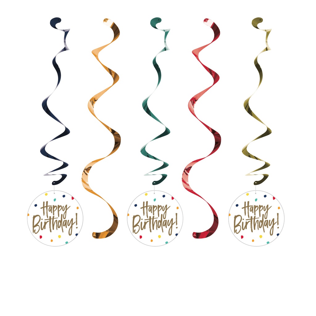 Dizzy Dangler Birthday Stripes C/5