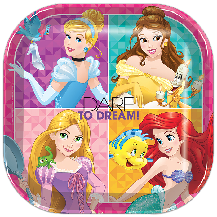 Plato 9 Princesas Grupo C/6