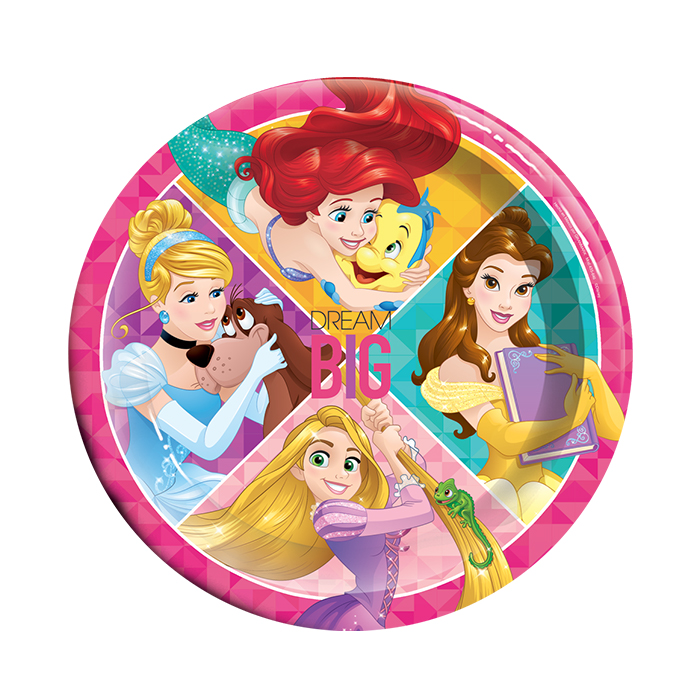 Plato 7 Princesas Grupo C/6