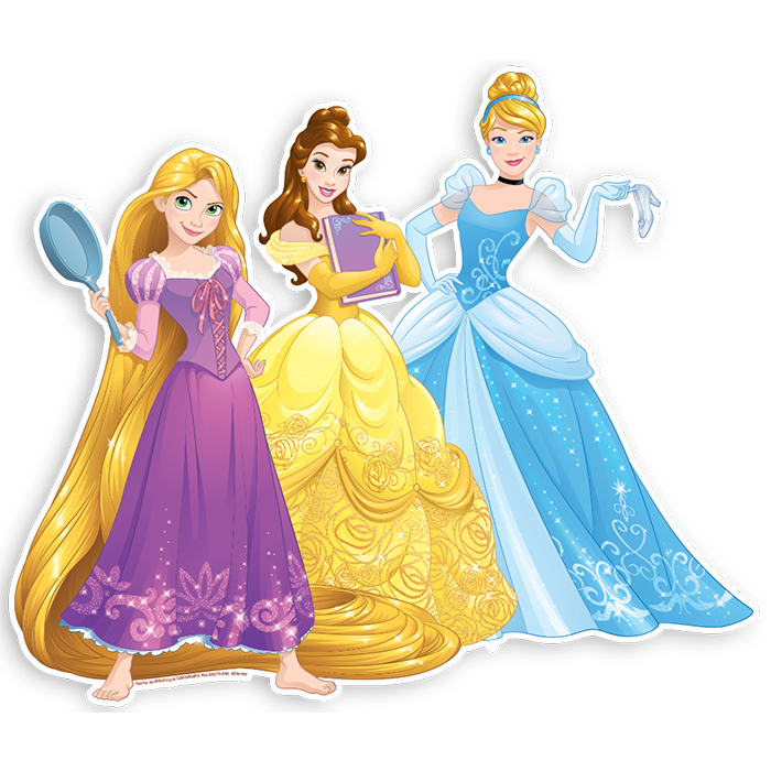 Adorno Movil Princesas Grupo