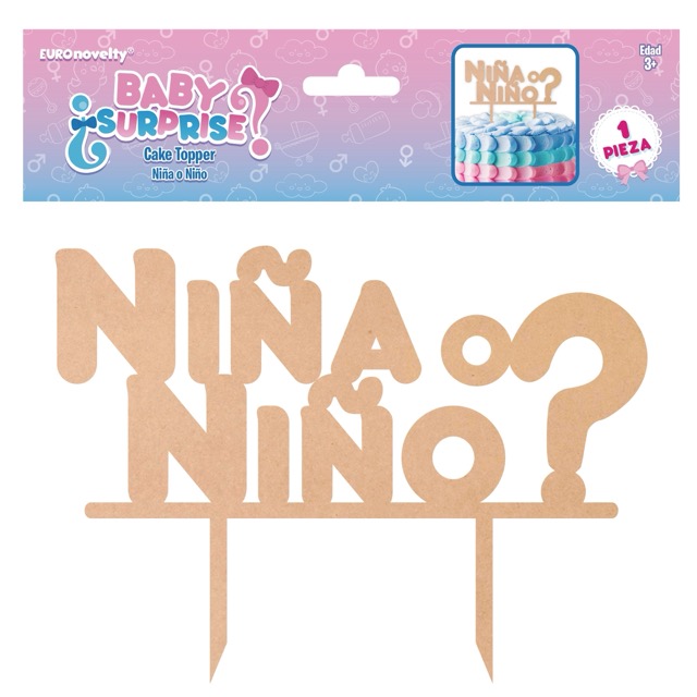 Cake Topper A Niña o Niño
