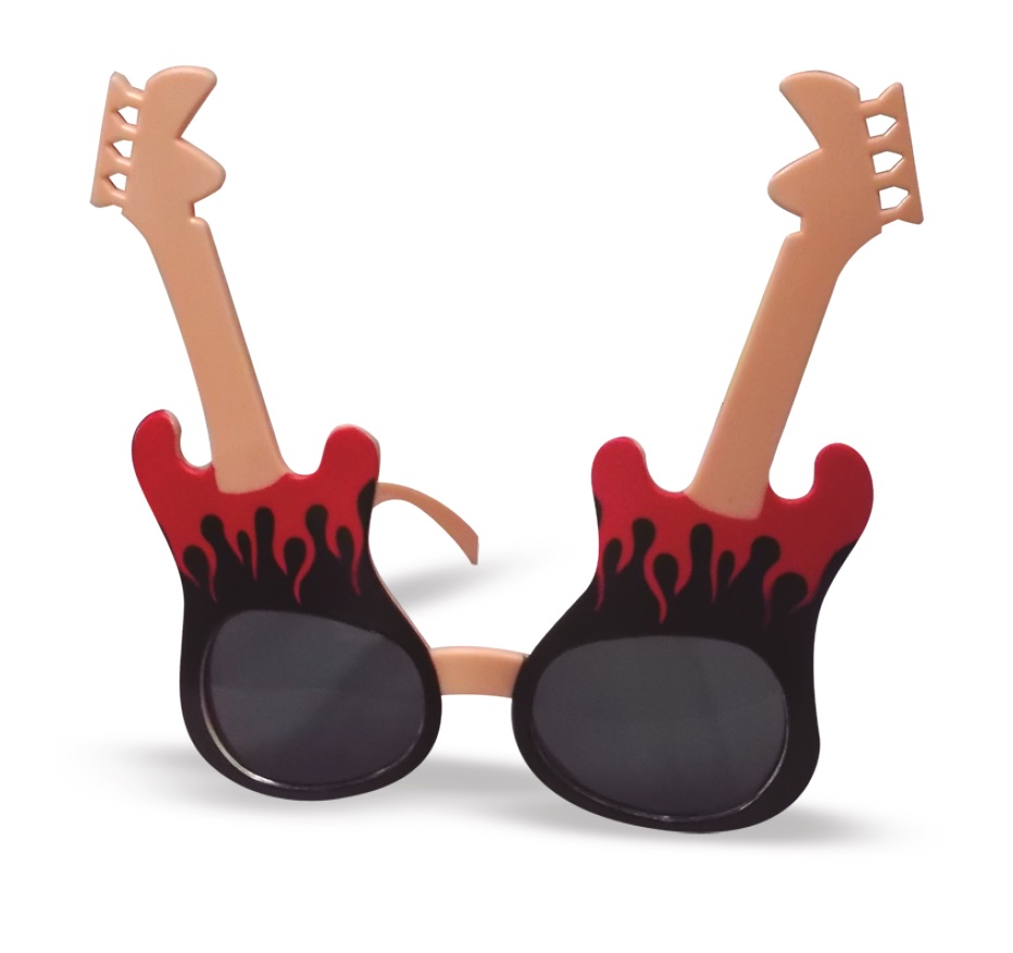 Lentes Guitarra Eléctrica Flamas
