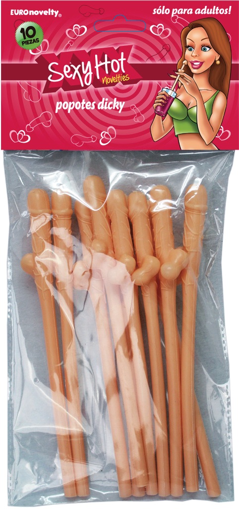 Popote Dicky Natural C/10