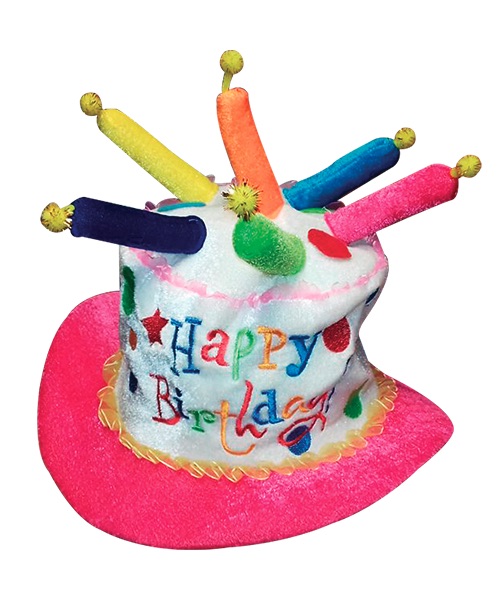 Sombrero Pastel H-Bday