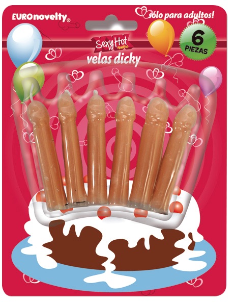 Velas Dicky C/6