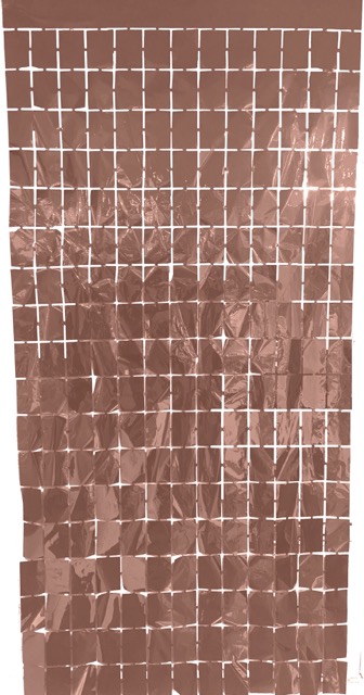 Cortina Metálica Mosaico Rosa
