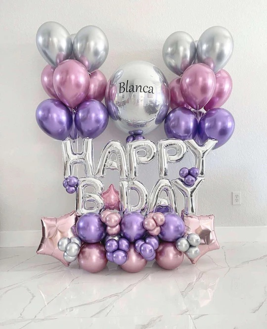 Big Birthday Rose Gold