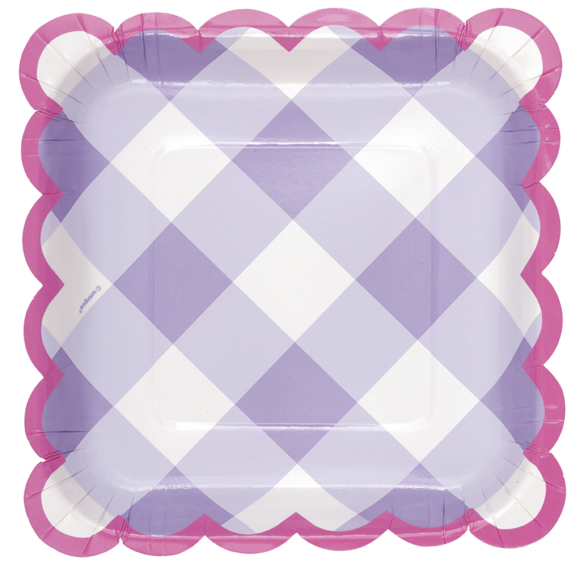 Plato 7 Pastel Gingham C/8