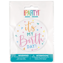 Boton Its My Birthday Bright Triangle