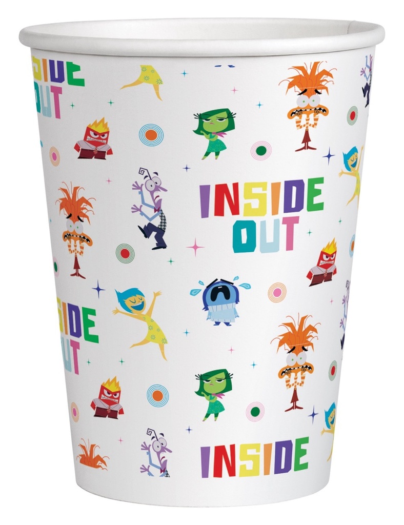 Vaso 9oz Intensamente 2 C/6