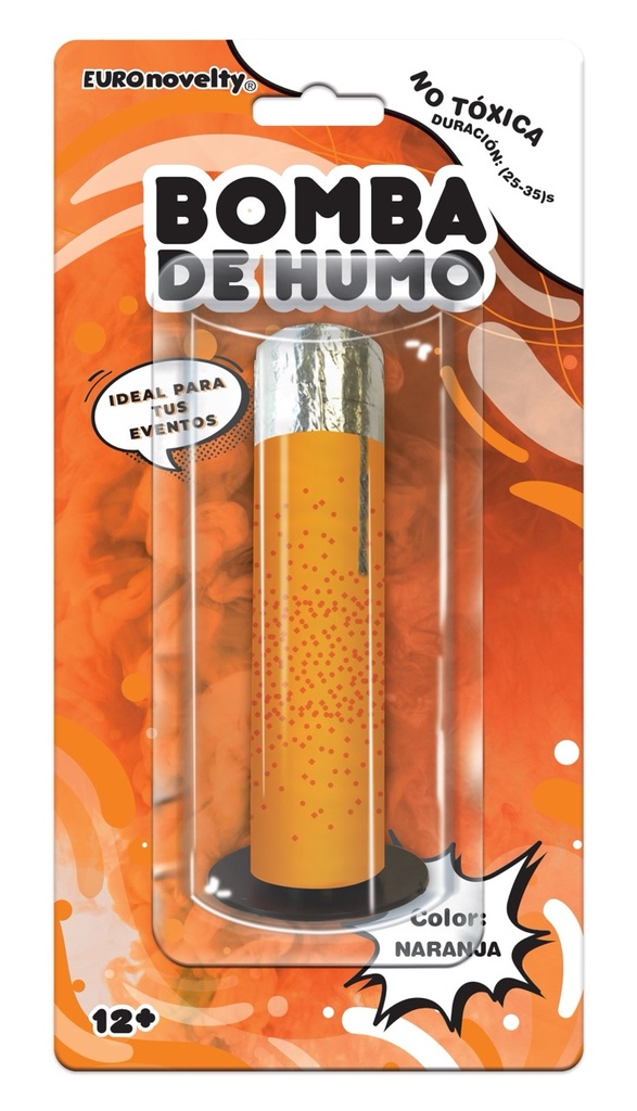 Bomba Humo Naranja