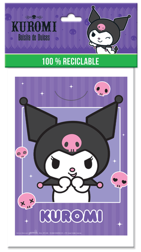 [P10.470/946] Bolsa Dul Kuromi 4 C/25