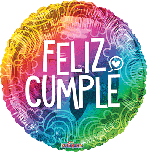 [CNV.36.35965-24N] XX Feliz Cumple Nubes Colorido