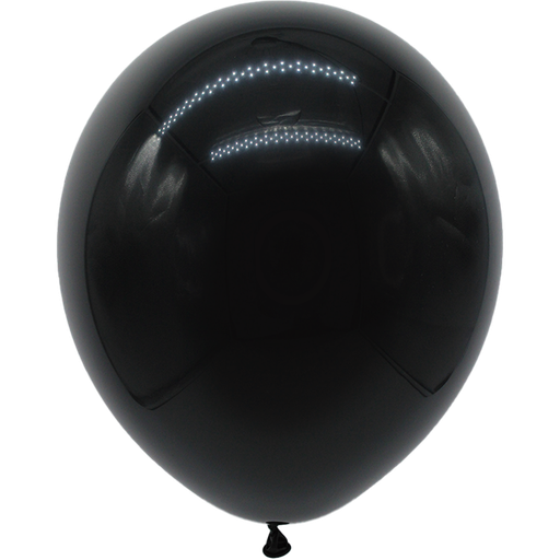 [P5.LB9NG] Latex 9" Negro Space Black 50 Pz