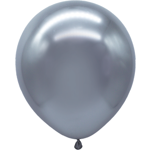 [P5.CB5PL] Latex Chrome 5" Plata 100 Pz