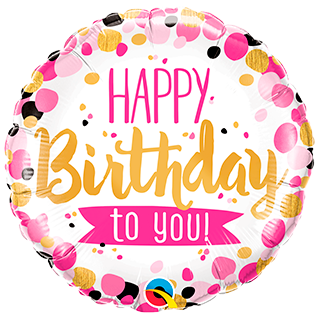 [QTX.18.49166] 11 Feliz Cumpleaños A Ti Rosa y Oro