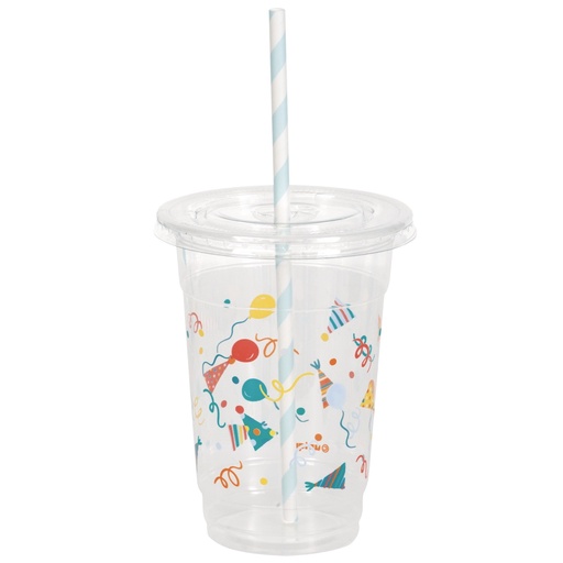 [P1.44435] Vaso Plástico 16oz Birthday Mayhem