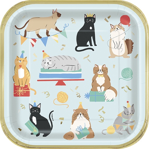 [P1.52686] Plato 9 Foil Paw Party C/8