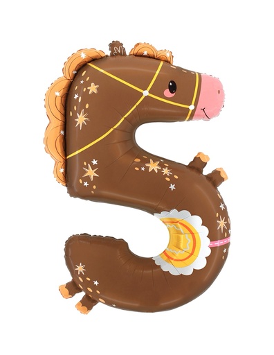 [P5.855-P] The Puppyloons - Number 5 Horse