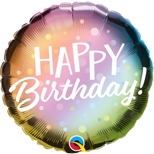 [QTX.18.88025] 22 Cumpleaños – Ombre Metálico y Puntos