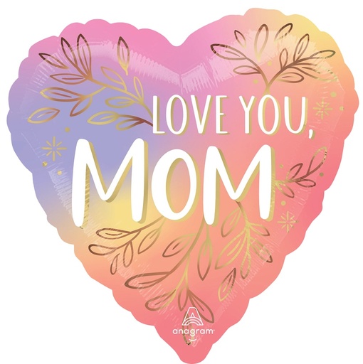 [CNV.46736/02] Botanical Traces Love You Mom 28"