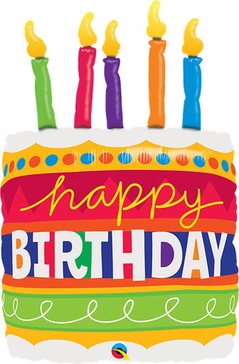 [QTX.36.17266] 09 Pastel de Cumpleaños y Velas