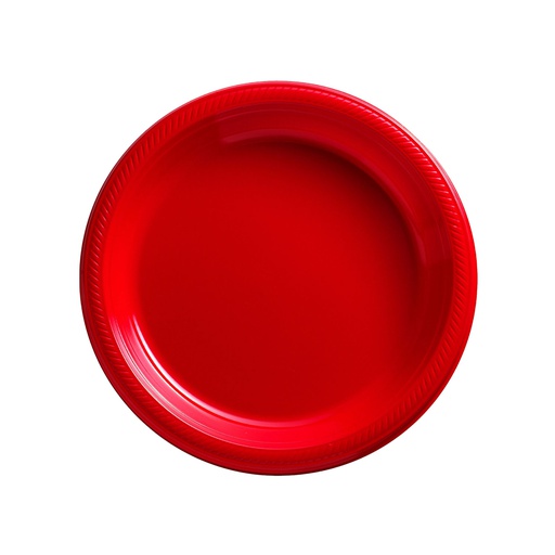 [P11.8883/6] Plato 7" Rojo C/20