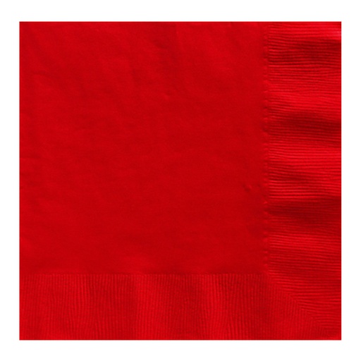 [P11.8908/6] Serv. Lunch Rojo C/50