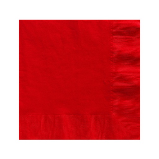 [P11.SC.7102/6] Serv. Coctel Rojo C/50