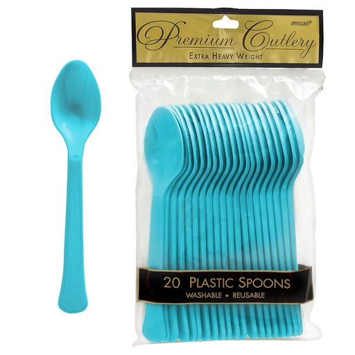 [P11.8892/14] Cucharas Azul Caribe C/20