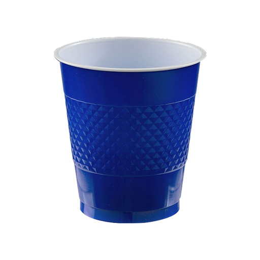[P11.8885/13] Vaso Plastico 12oz Azul Rey C/20