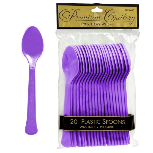 [P11.8892/11] Cucharas Morado C/20
