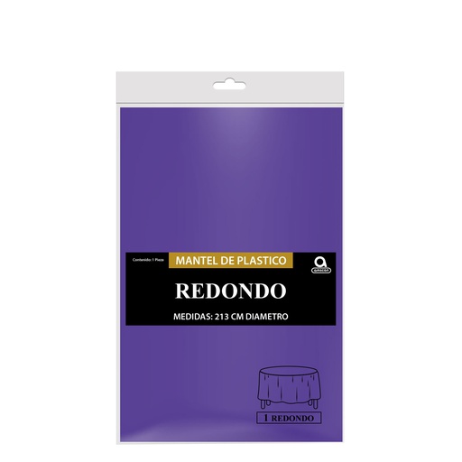[P11.8870/11] Mantel Redondo Morado