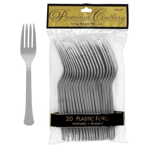 [P11.8893/18] Tenedores Plata C/20