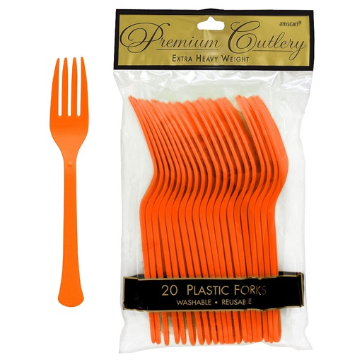 [P11.7112/5] Tenedores Naranja C/20