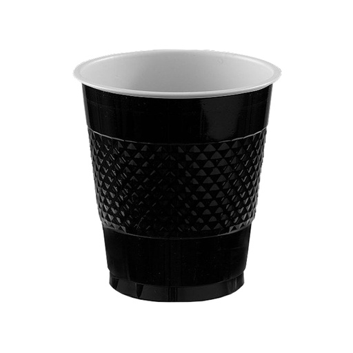 [P11.8885/17] Vaso Plastico 12oz Negro C/20
