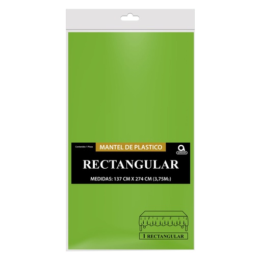 [P11.8869/16] Mantel Rectangular Verde Kiwi