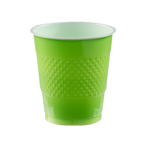 [P11.8885/16] Vaso Plastico 12oz Verde Kiwi C/20