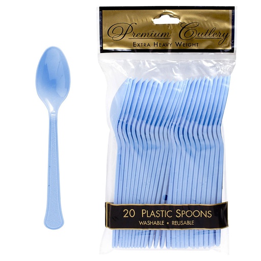 [P11.8892/12] Cucharas Azul Pastel C/20