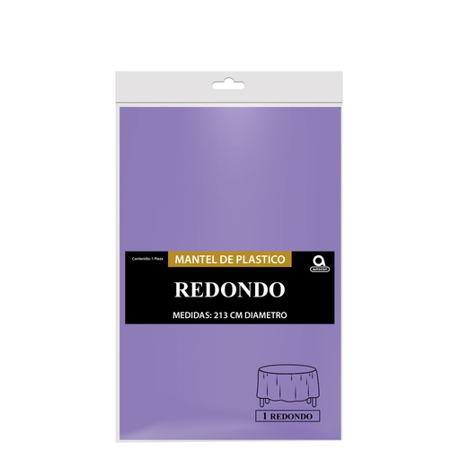 [P11.8870/10] Mantel Redondo Lavanda