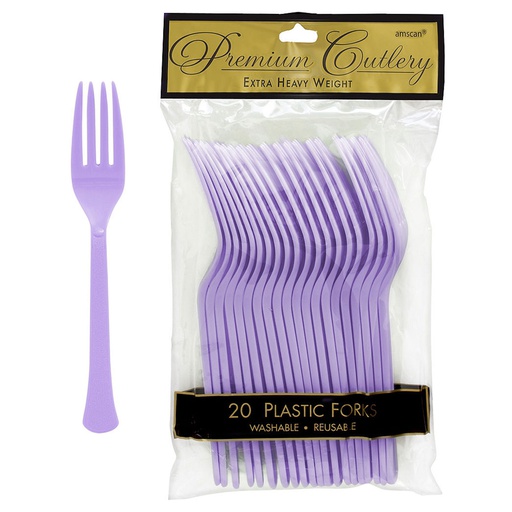[P11.8893/10] Tenedores Lavanda C/20