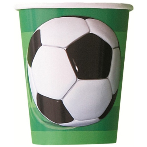 [P1.27306] Vaso 9oz 3D Soccer C/8