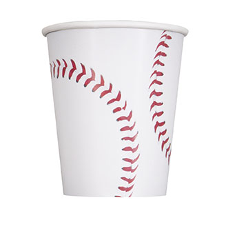 [P1.58126] Vaso 9oz Baseball C/8