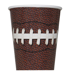 [P1.48746] Vaso 9oz Football Party C/8